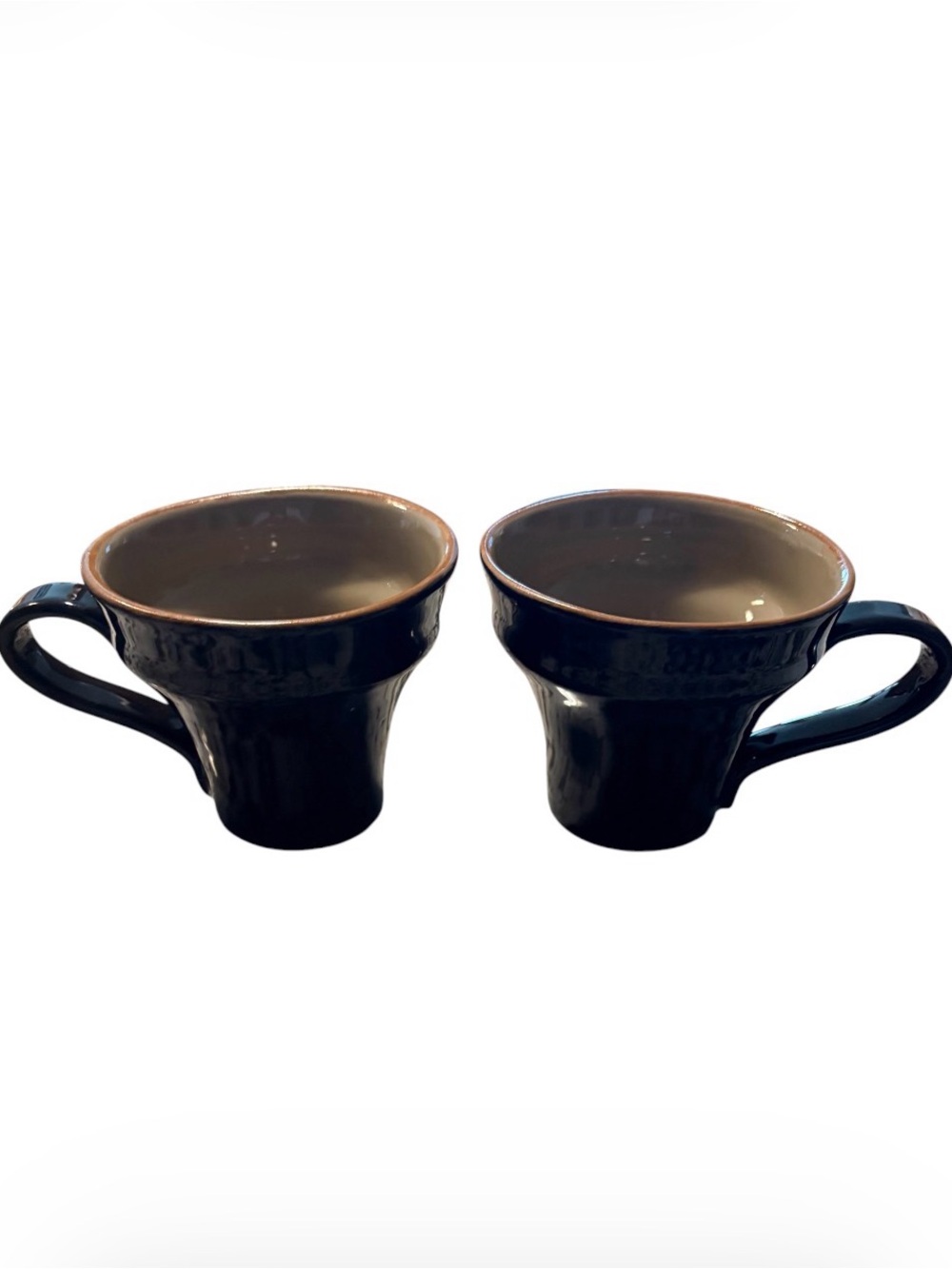 Vietri Cucina Fresca Footed Mugs
Set of 2 Brown Italy